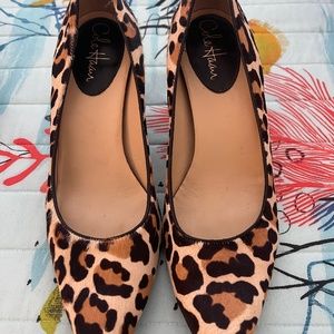 Cole Haan Cheetah Print Calf skin pumps